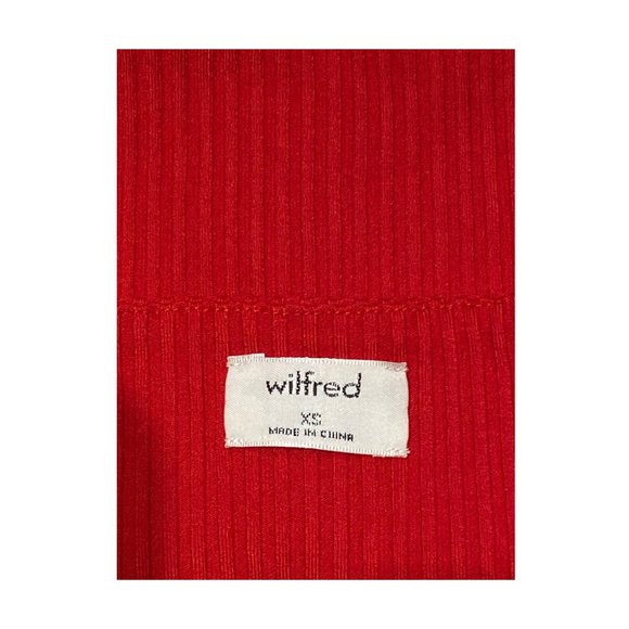WILFRED Red Tube Top - Picture 3 of 3
